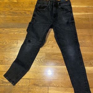 Black skinny jeans